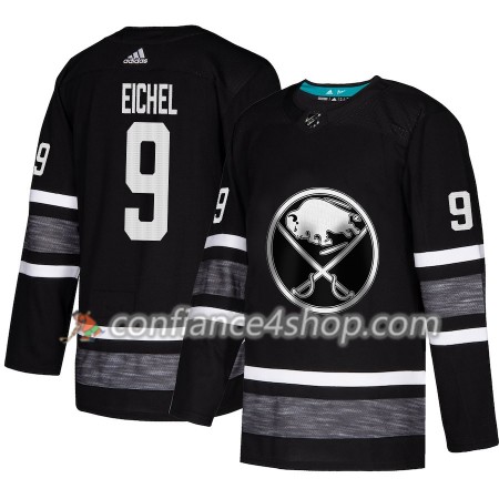 Adidas Maillot de Hockey Buffalo Sabres Jack Eichel 9 2019 All-Star Noir Authentic - Homme